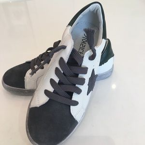 Star Black and White Sneakers